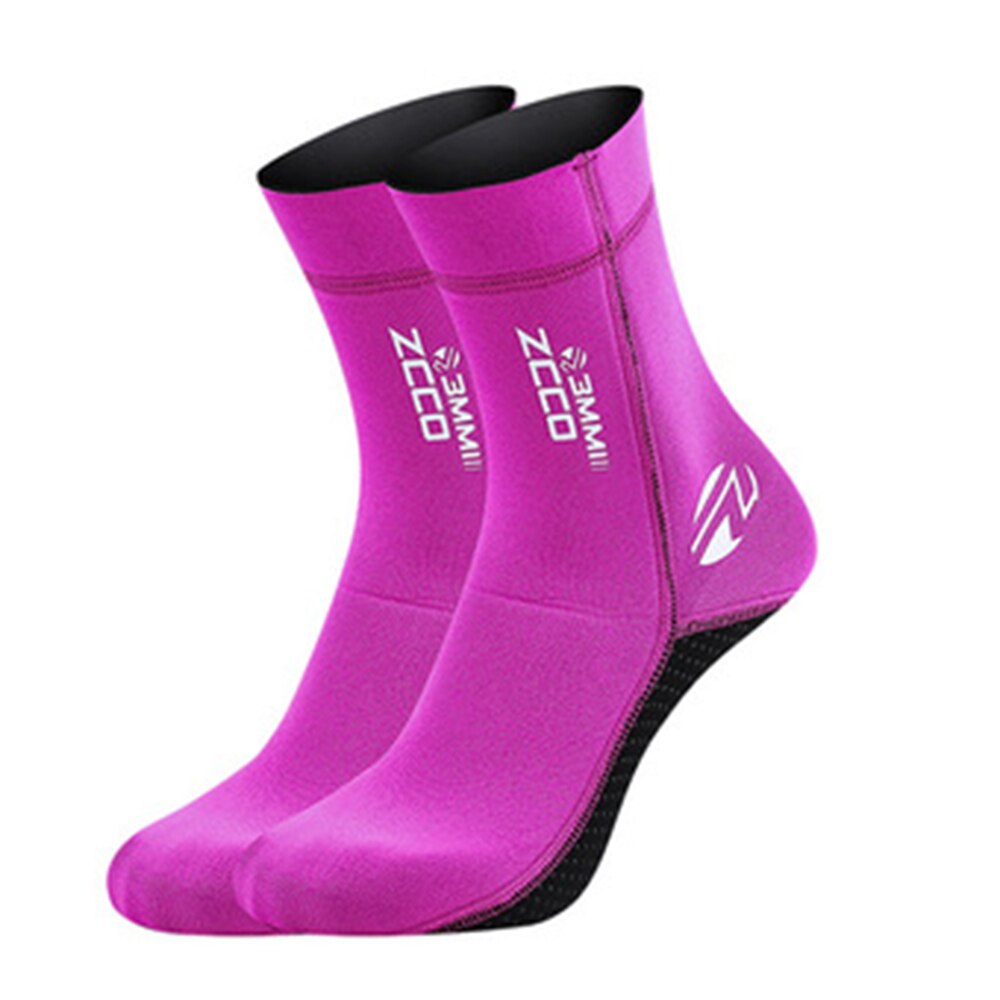 3Mm Neopreen Duiken Sokken Schoenen Water Laarzen Antislip Strand Laarzen Wetsuit Schoenen Warming Snorkelen Duiken Surfen Sokken voor Volwassen: Rose Red / XL(43-44)