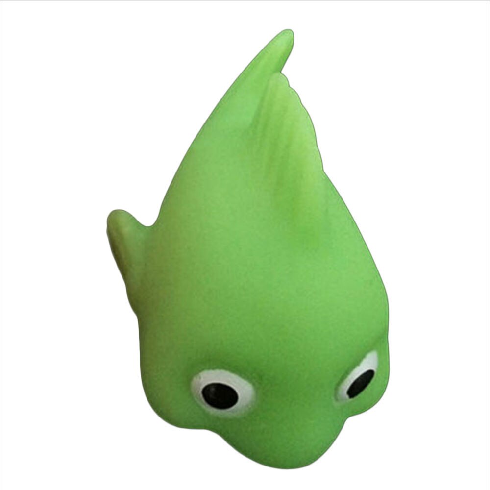 Pez electrónico con luz parpadeante para niños, juguete de peces brillantes para niños, Gadget de baño de bebé, juego de agua: green