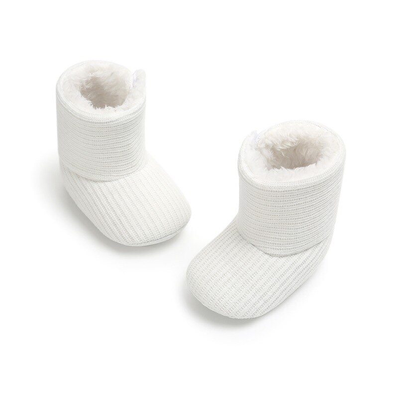 Baby Laarzen Meisje Winter Laarzen Winter Grondwet Ketting Kleur Paars Baby Warmte Warming Schoenen