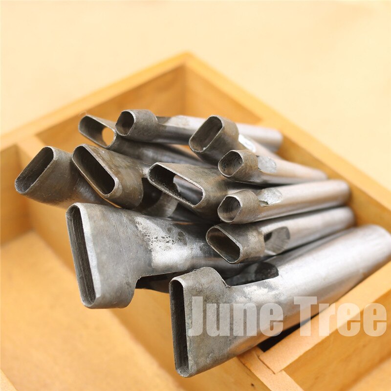 Handmade leather DIY tools strap One shape cowhide punch oval shape punch 6mm width
