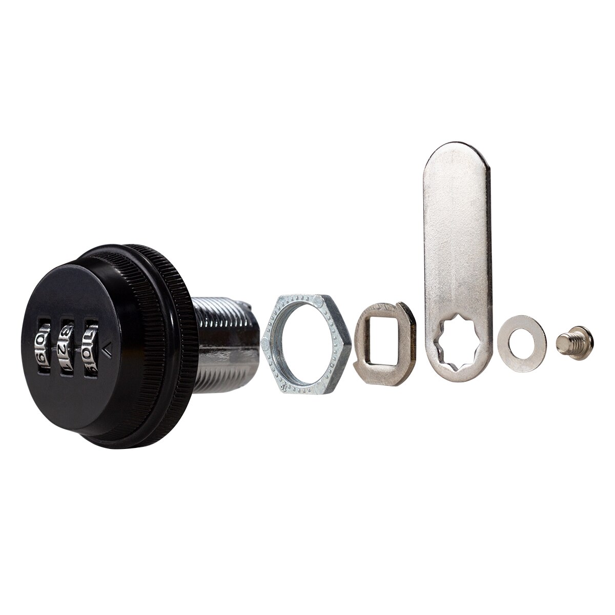 Password Coded Lock Combination Cam Locks Cabinet Drawer Mailbox Locker 3-Digit Pass Code Protector