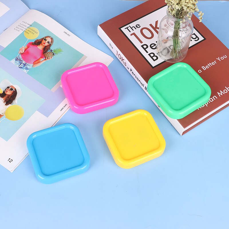 4 farver magnetisk boks opbevaringsnåle etui håndarbejde opbevaring anti-tabte firkantede opbevaringsbokse synåle broderiværktøj