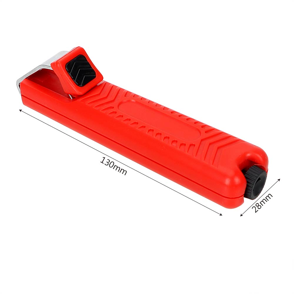 Draadstrippermes Verstelbare 8-28 mm Duurzame PVC-kabel met plastic handvat