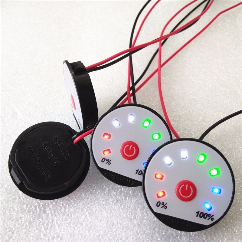 8-65v universele lcd auto zuur lood lithium batterij capaciteitsindicator digitale voltmeter spanningstester js -8t