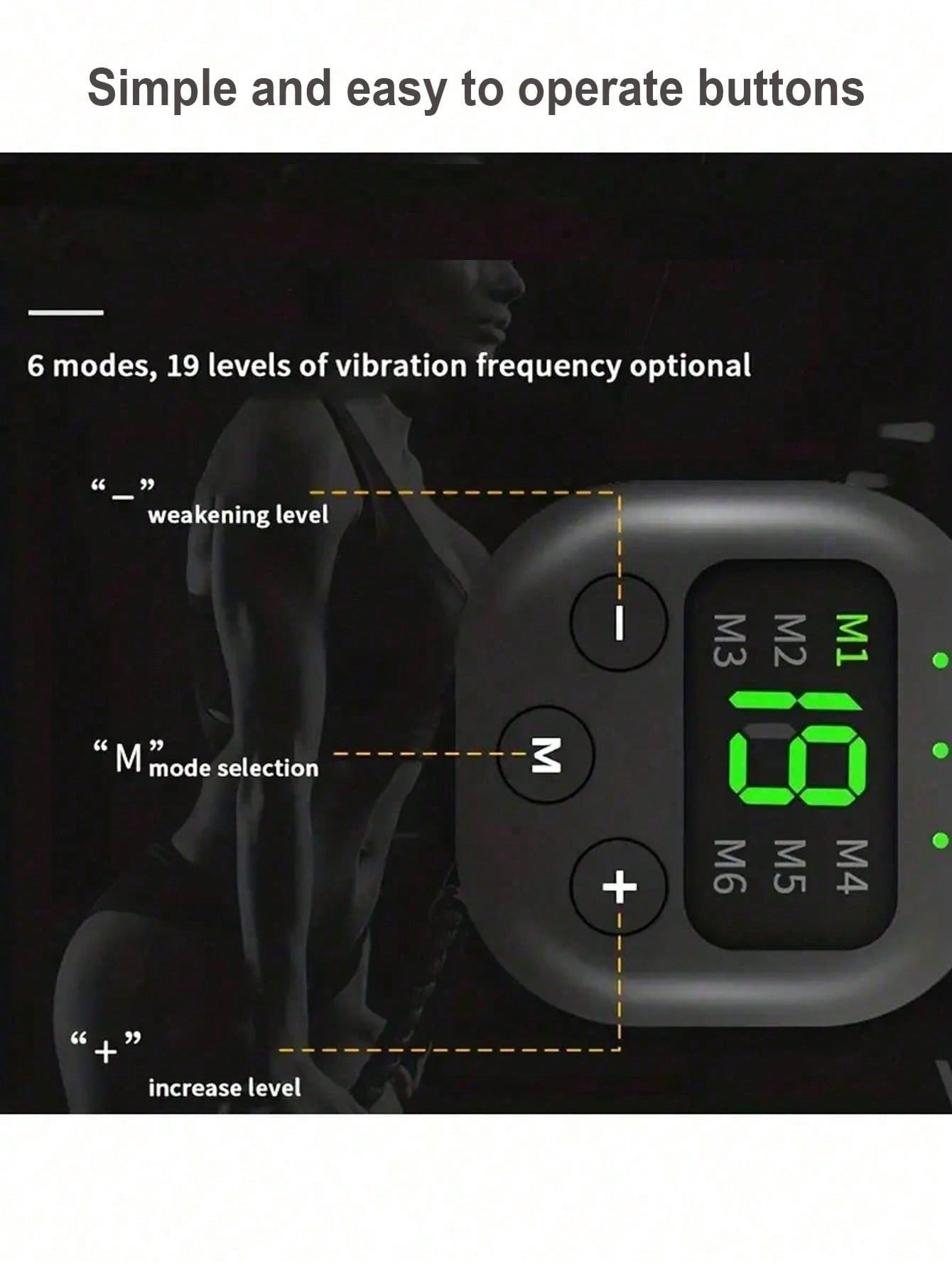 Waist massager, portable usb charging fitness device, electric arm, hip, leg exerciser, shaper belt, fitness massager