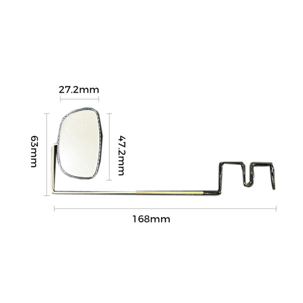 Espejo retrovisor para gafas de ciclismo, accesorio para entusiastas de la conducción, 360 grados