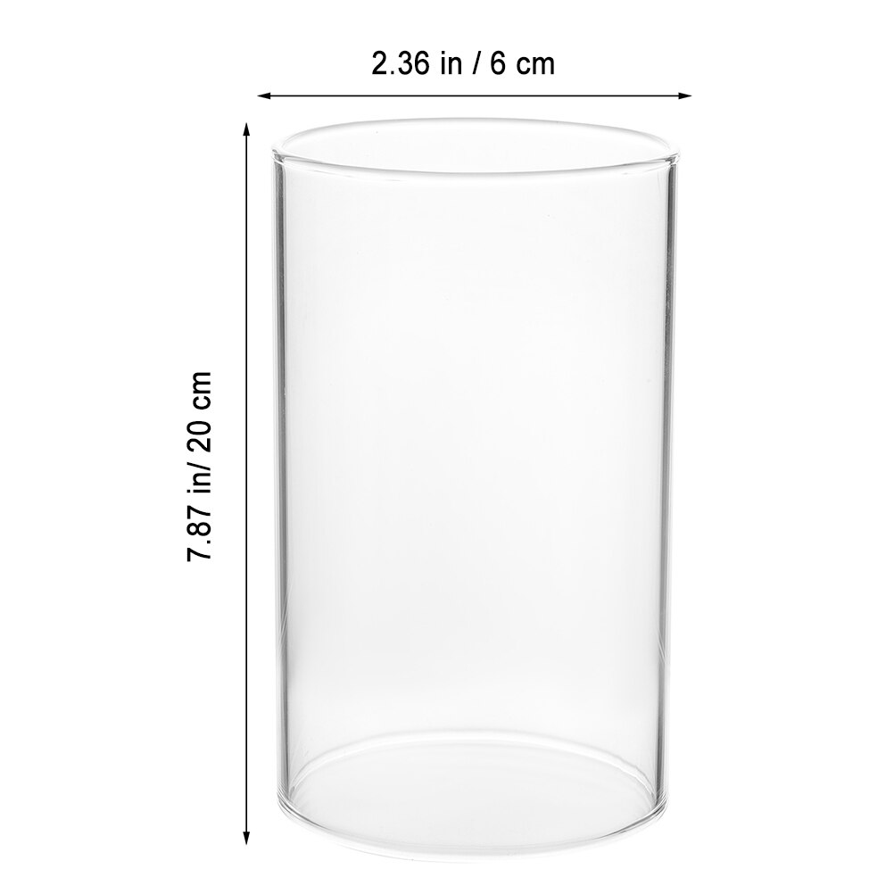 Accesorios para velas de 2 piezas, cúpula de vela de vidrio transparente, cubiertas de vela de mesa, zuecos de vidrio para Decoración