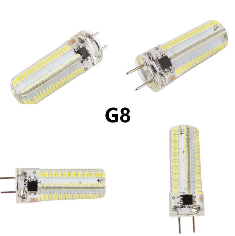 Gy6.35 g4 g9 led 152 led dæmpbar pære 110v 220v lys smd 3014 lysekrone spotlight erstatter 15w kompaktlysstofrør