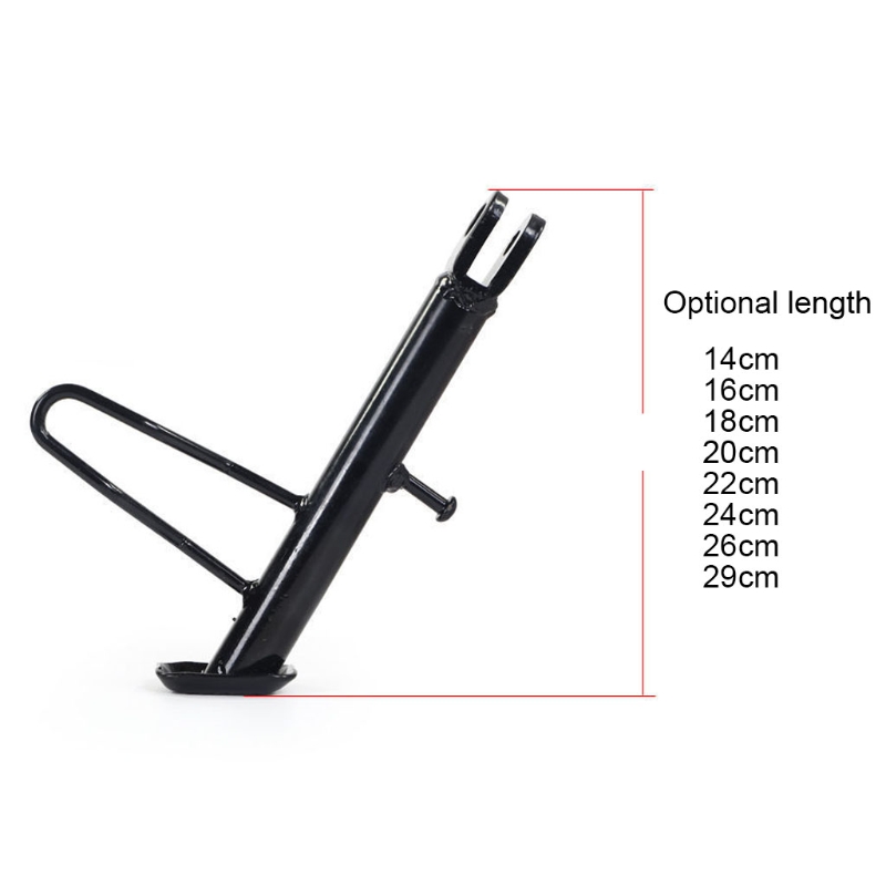 Universal Motorbike Ajustável Kickstand Side Stand Estacionamento Suporte Tripé Suporte Para Scooter Elétrica Dit Pit Bike
