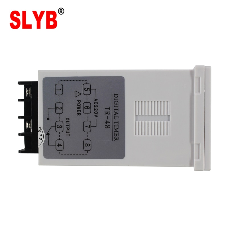 AC220V Digital Electric Gas Toaster Oven Timer Switch TR-48 0-99Minute for Kitchen