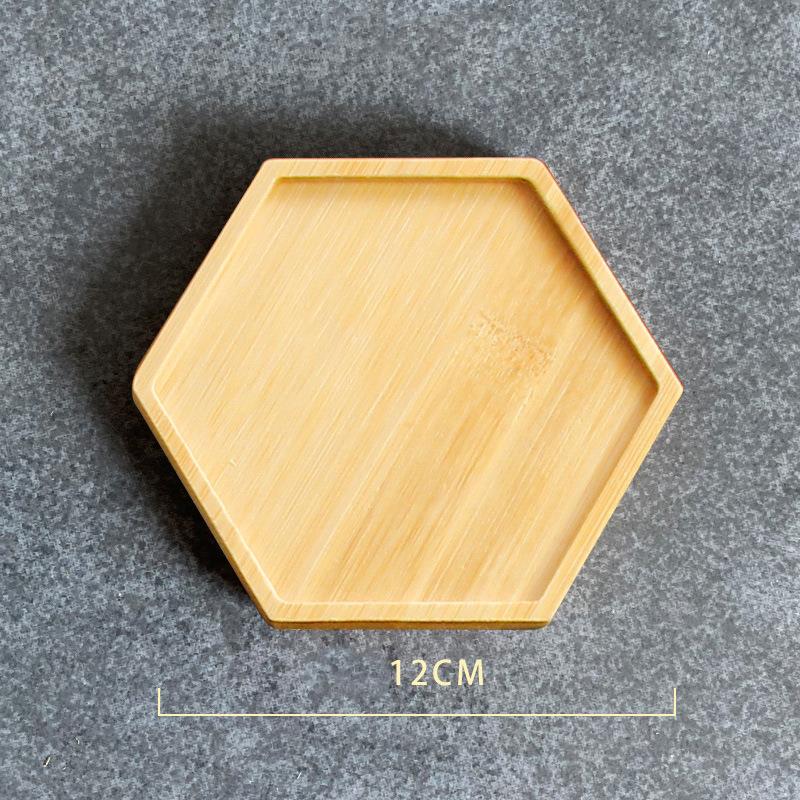 Sous-verre en mosaïque pour bricolage, pratique, accessoires faits à la main, carré amour rond, rainure en bambou: 03
