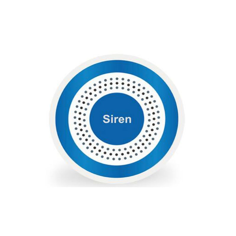 SmartYIBA Wireless Alarm Siren Blue Flash/Strobe Siren For YB103/YB104 WIFI GSM Alarm System