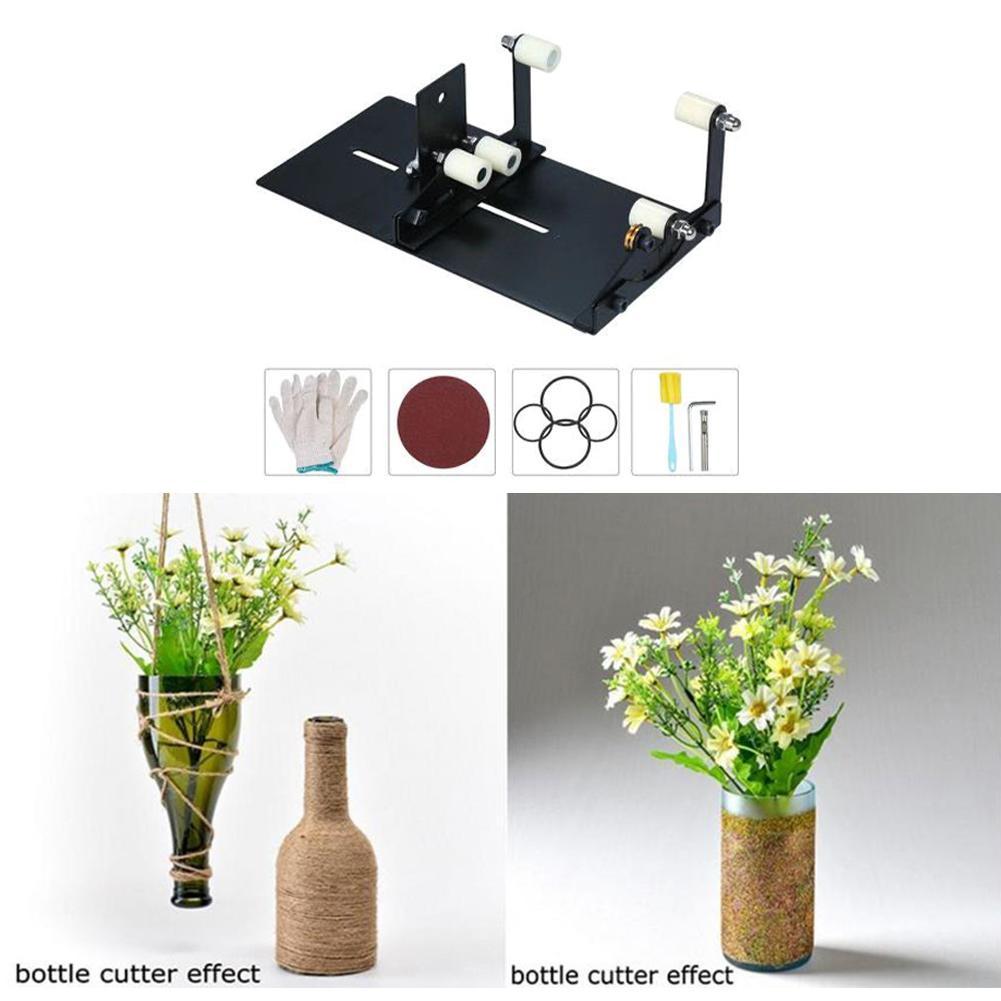Glass Cutter Glass Bottle Cutter Cutting Tool Square And Round Wine Beer Glass Sculptures Cutter For DIY Glass Cutting Machine
