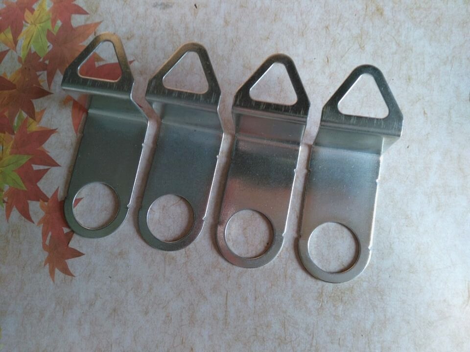 50 stks Zilverkleurige Wandklok S Haak Quartz Uurwerk Beweging Metalen Hanger DIY Klok