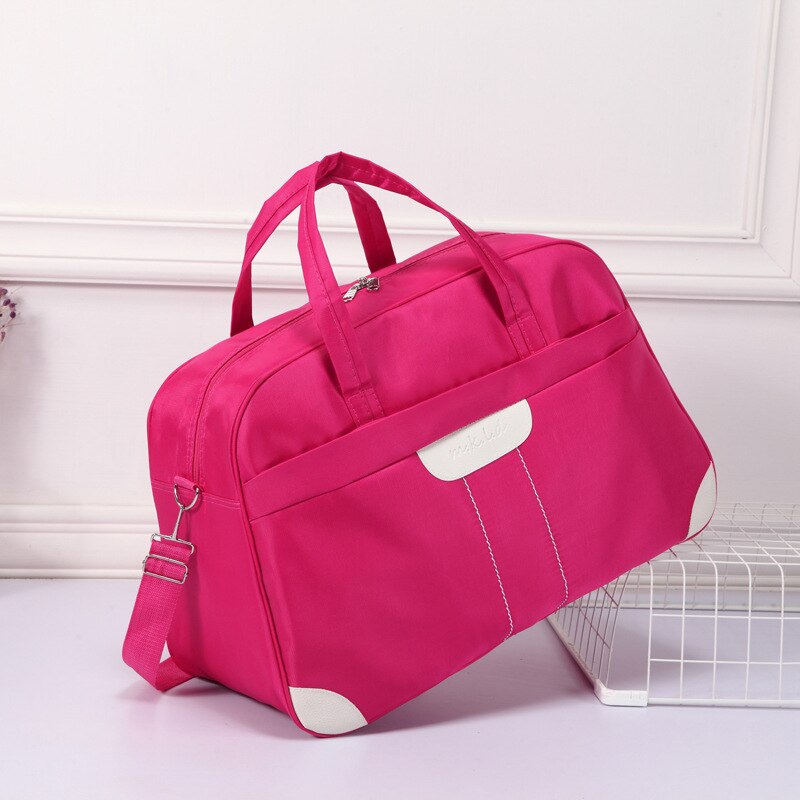 Waterdichte Vrouwen Reizen Plunjezak Weekend Tassen voor Vrouwelijke en Mannen Schouder Pakket Plunjezakken Bagage Tas Dames Handtassen: 5