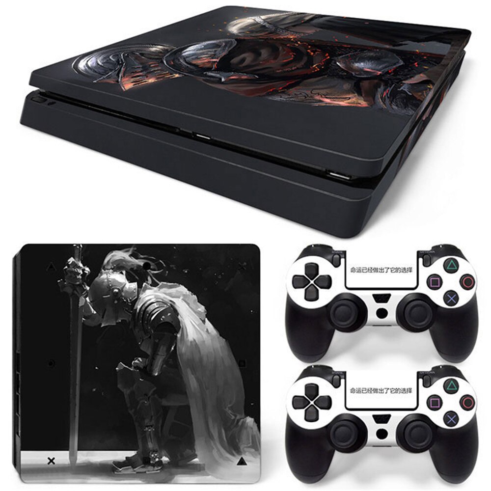 Autoadesivo della pelle Della Copertura Per PS4 Sottile Autoadesivo Della Pelle Della Console E Controller di Skins Gioco Adesivi: TN-PS4Slim-6522