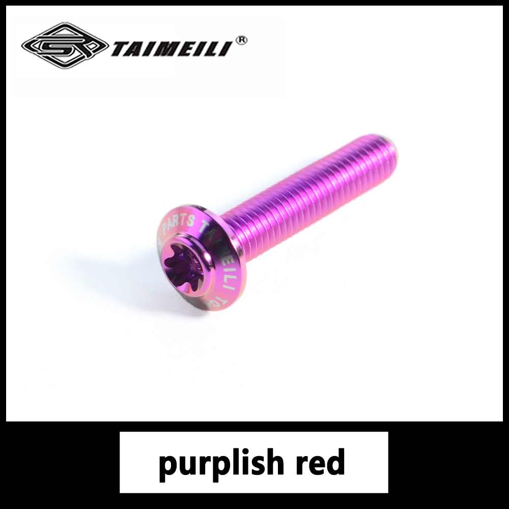 TAIMEILI titanium legering paraplu hoofd schroef T1 serie standaard paraplu hoofd M5x10-30mm motorfiets modificatie 1pcs