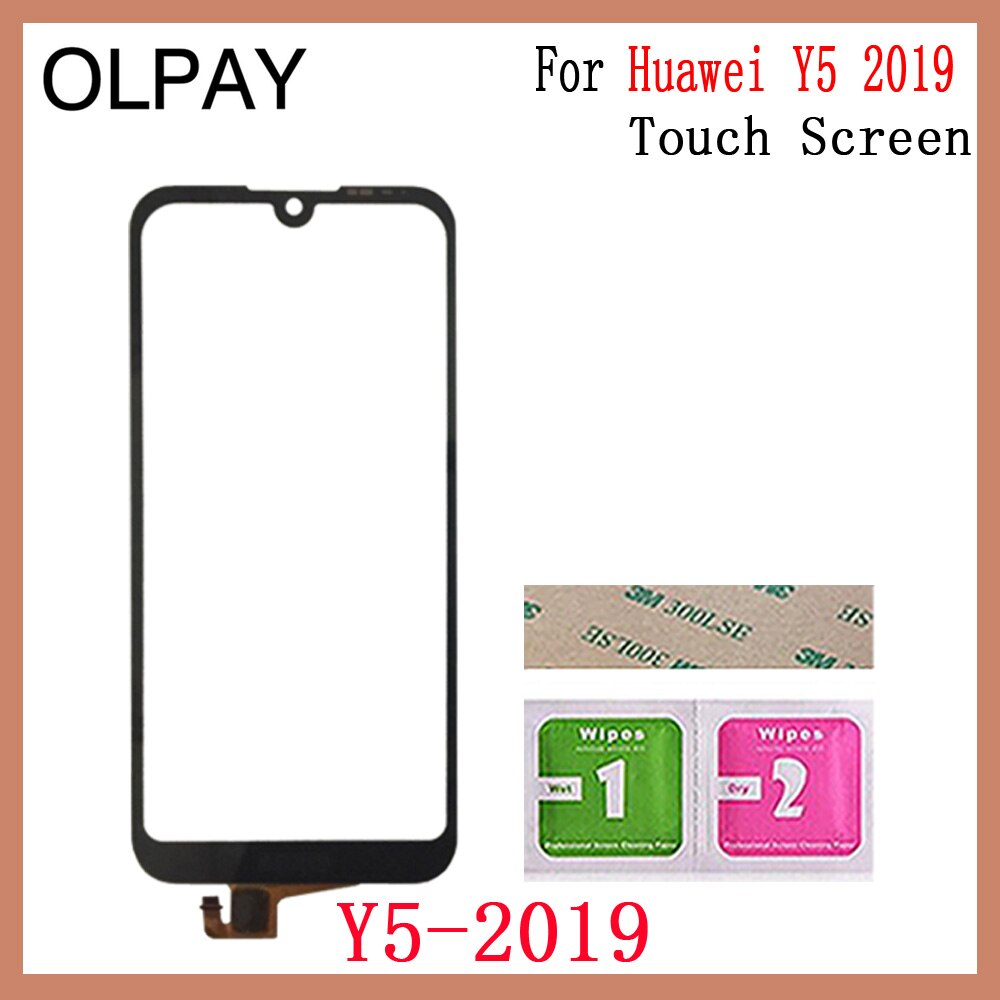 Olpay Aaa Touchscreen Voor Huawei Y5 Touch Screen Digitizer Voor Huawei Y6 Touch Panel Touch Screen Sensor glas: Y5 2019 No Tools