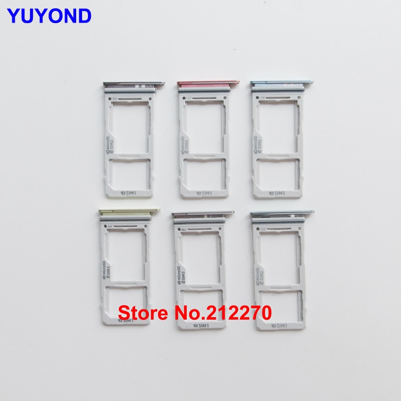 YUYOND Dual Sim-kaart Houder Slot Lade Voor Samsung Galaxy S10 en S10 Plus 10pcs (Dual sim Kaart Lade)