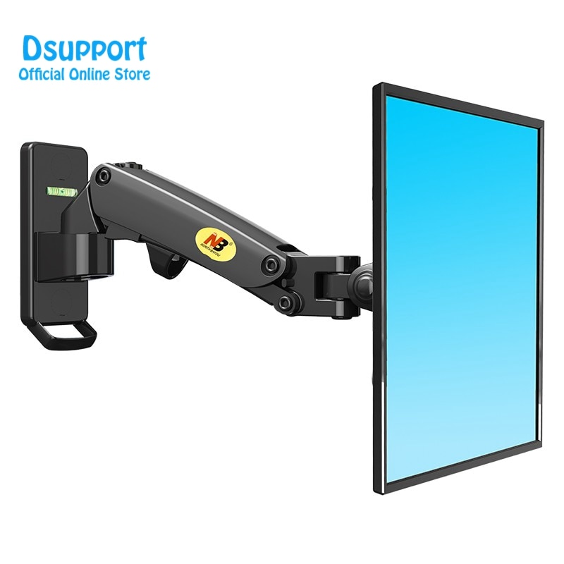 TV wall Mount Gas Spring NB F120 for 17-27 inch Full Motion LCD LED Monitor Holder Aluminum Arm Bracket max loading 7 kgs