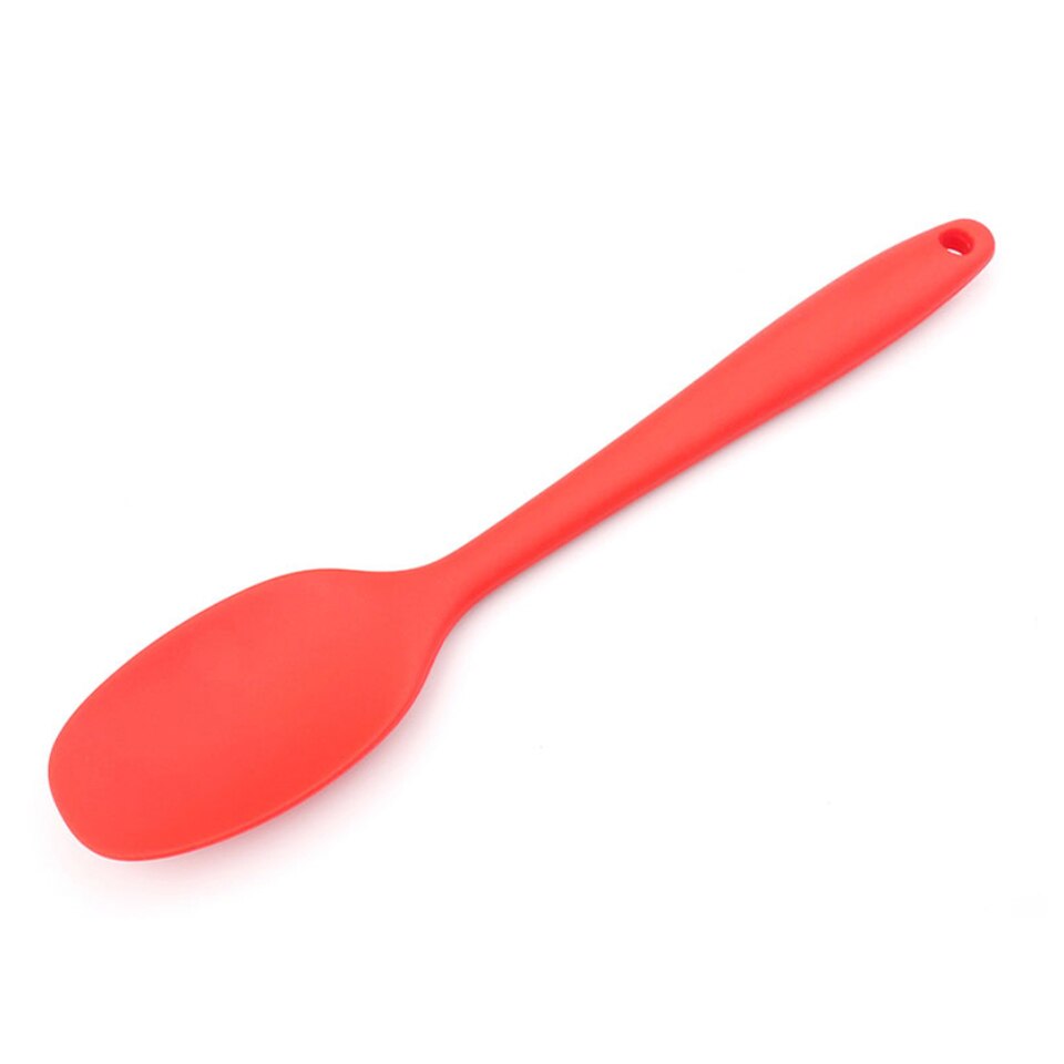 Silikoneske 28cm alt-i-én bageværktøj øse til at beskytte non-stick grydesuppeskalskraber køkkenredskaber
