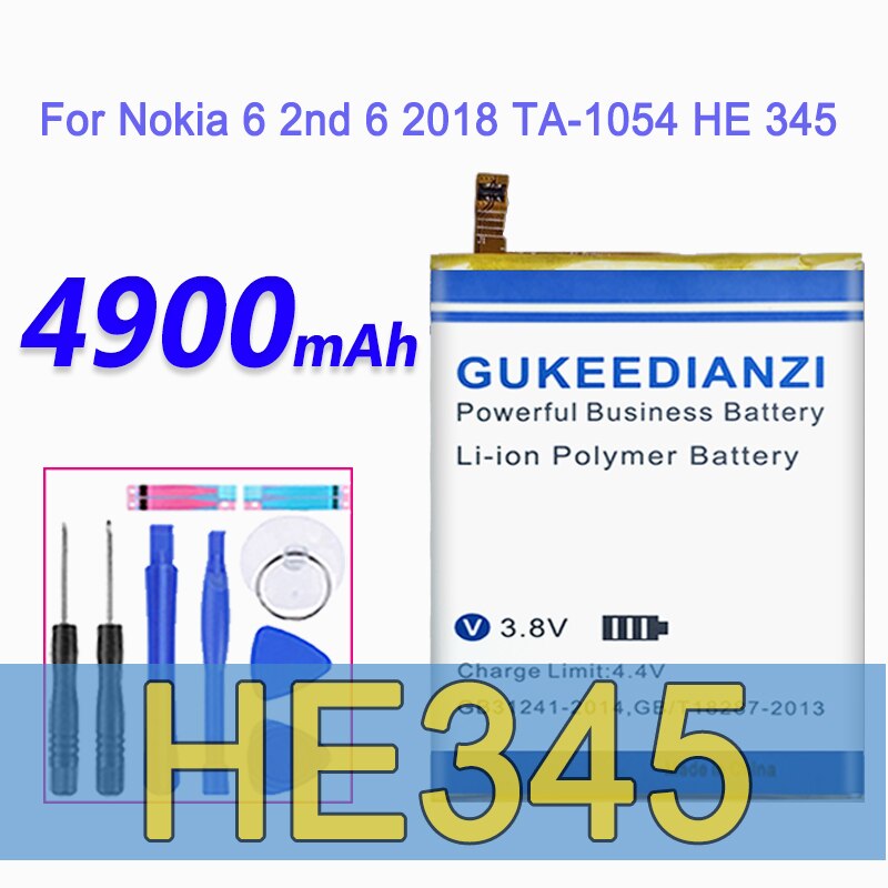 er316 Batterie Für Nokia 6 N6 TA-1000 TA-1003 TA-1021 Für Nokia 7 8 7 Plus 7.1/8 Sirocco er317 er335 er345 er347 er346 er333: HE345