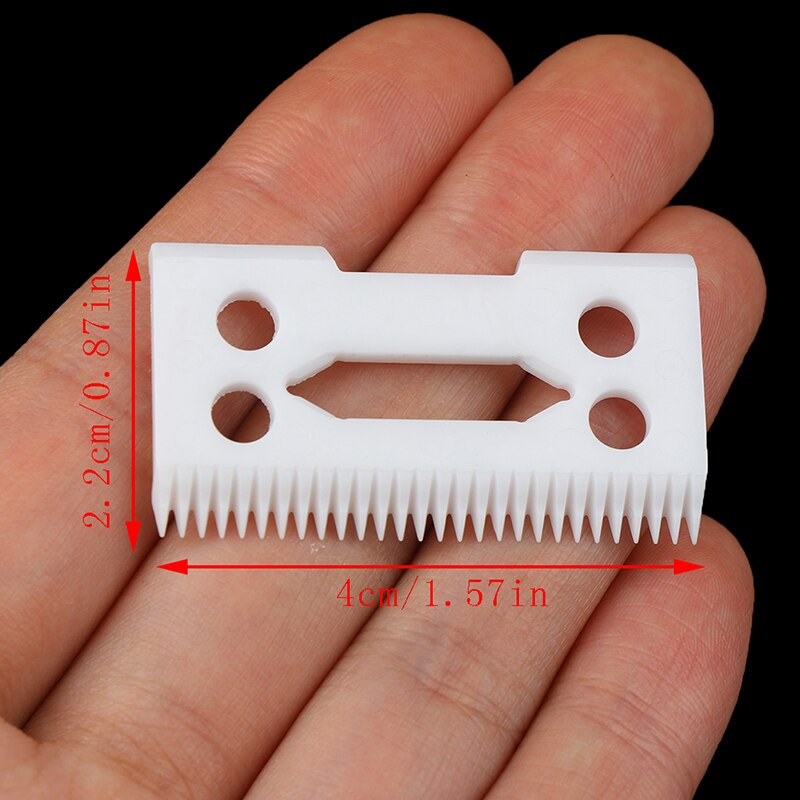 Magic Clip 2 Holes Hair Clipper Blade Cutter Electric Clipper Blades Ceramic Blades Shear Clipper With Box Blade Knife