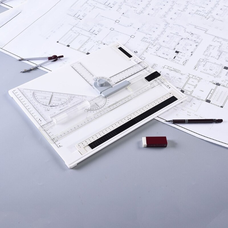 Portable A4 Drawing Board Table with Adjustable Angle Art Painting Drawing Tools K92C