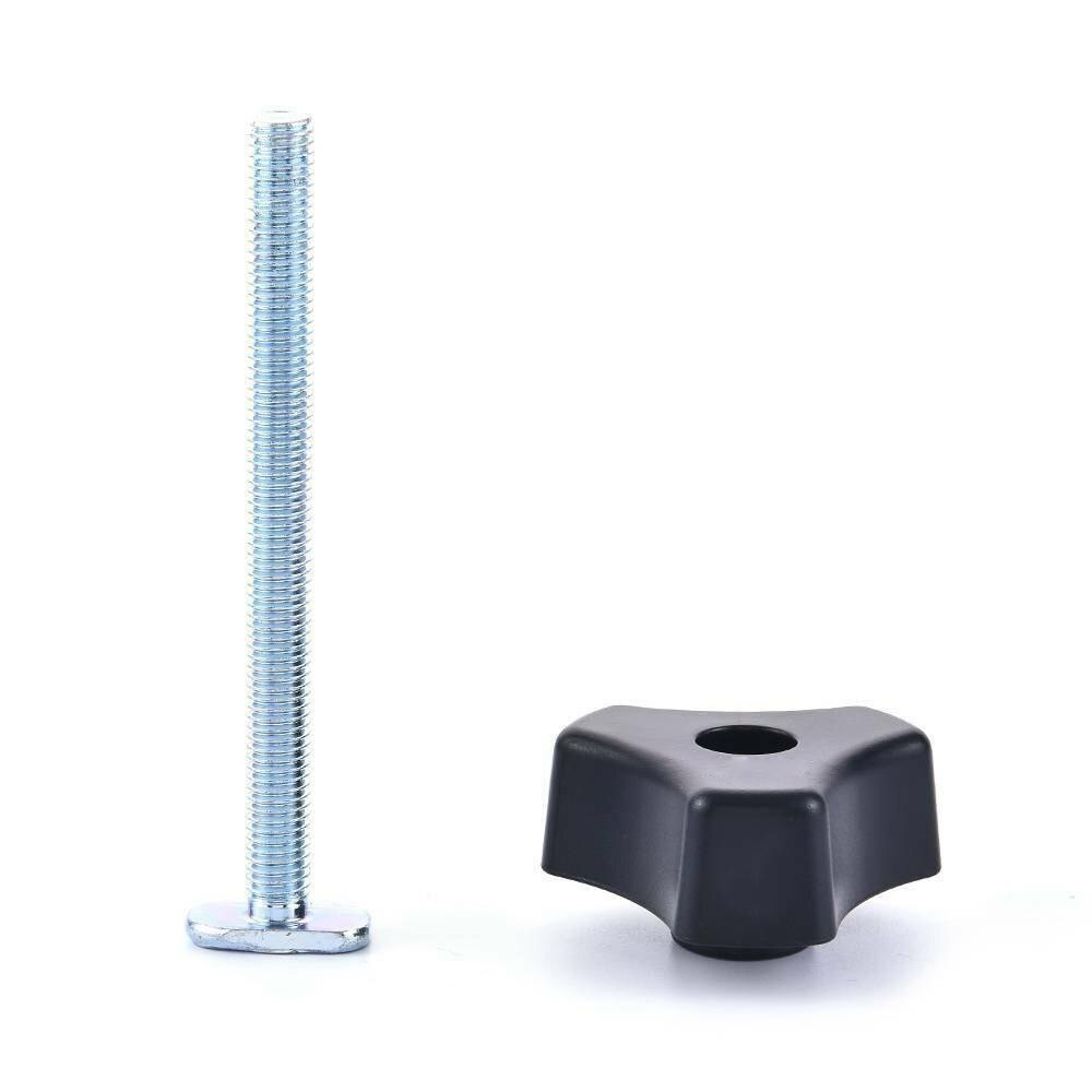 Metal T Track Metal Hold Down Block Clamp T-Slot T-Track Clamp Set Woodworking Tool for Router Table Nut & Bolt Sets#p30: Default Title