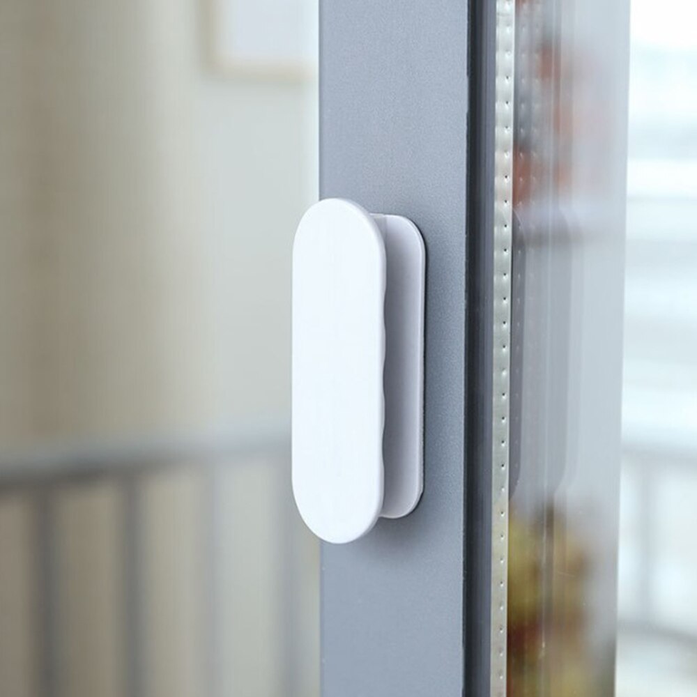 1pc/1 par multifunktionella skåpknoppar möbelknoppar plast självhäftande dörrhandtag garderobshandtag dörrsäkerhetsbeslag