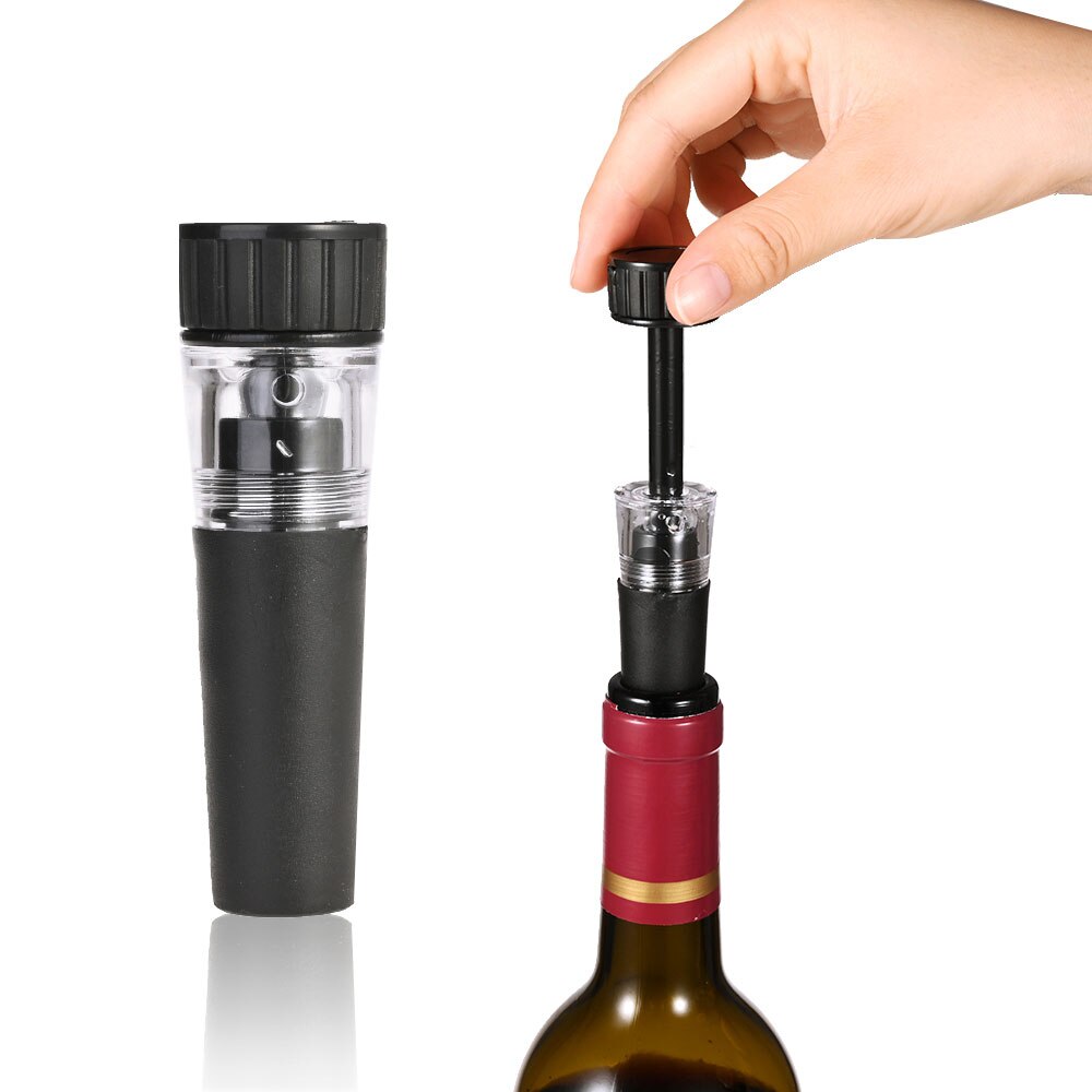Air Pump Wine Bottle Opener Opener Corkscrew Corks Out Tool Stainless Steel Pin Air Pressure Vacuum Red Wine Stopper Beer Lid