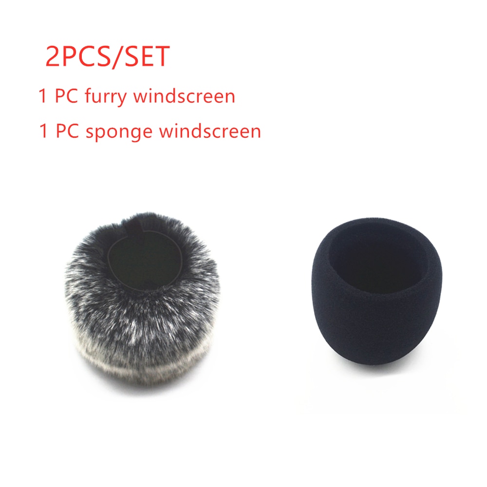 Dead Cat Outdoor Microphone Artifical Furry Windshield For Blue Yeti With Sponge Mic Cover Windproof Foam Blue Mantis