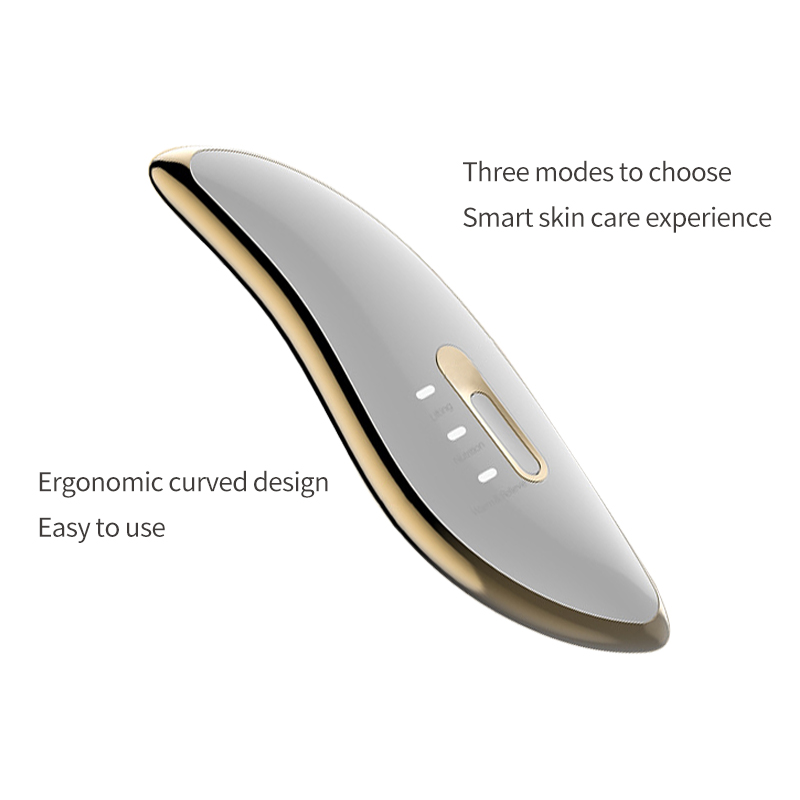 Sähköinen kasvojen hierontalaite ladattava kasvojen ihon kohotuslaite kannettava mikrovirtainen kauneus ryppyjä estävä laite naisille