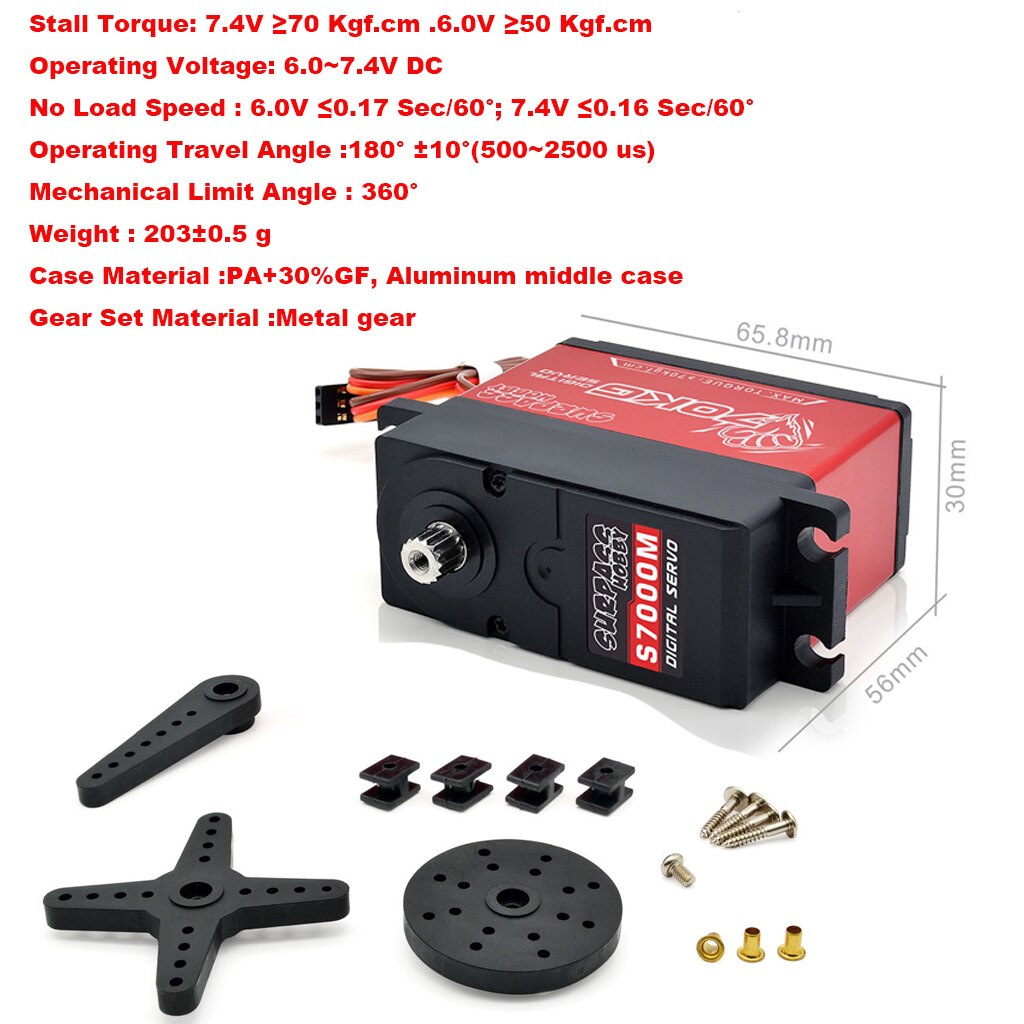 SURPASS HOBBY servo 9g 17g 25g 6kg 9kg 15kg 16kg 20kg 24kg 25kg 30kg Digital Servo for 1/18 1/16 1/12 1/10 1/8 1/7 1/5 rc car