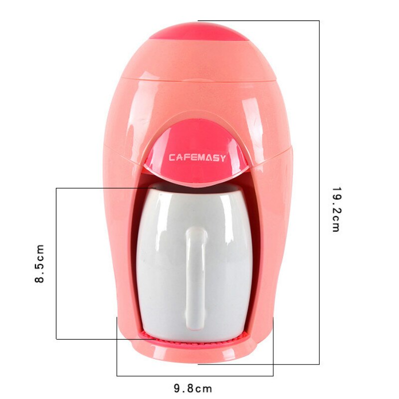Mini Portable Electric Drip Coffee Machine Small Tea Maker American Drip Coffee Maker Black/Pink Household Office