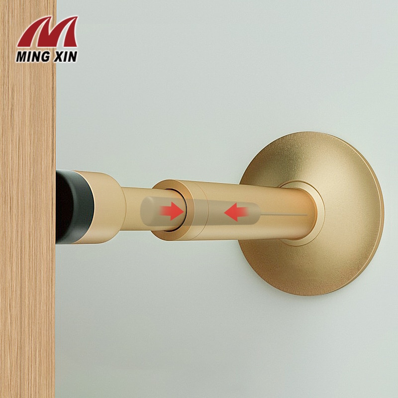 Di rame puro tampone idraulico muto arresto di portello pesante-dovere porta di aspirazione della parete pavimento-montato paraurti non-magnetico porta tocco hardware