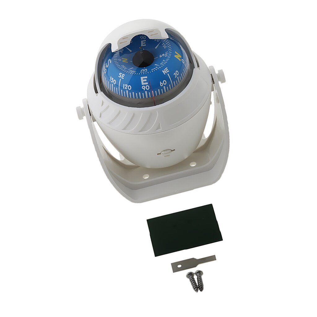 Boussole de Navigation électronique à lumière LED, pour bateau, voiture, bateau