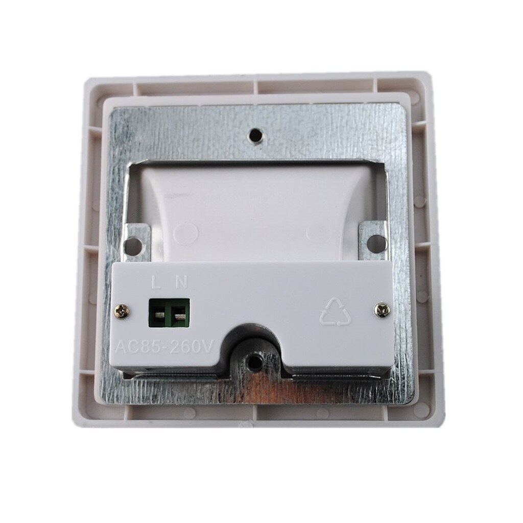 10pcs 1.5W Wall Plinth Recessed Stair Lamp Aisle Porch Footlight Warm White Light - Sliver Case