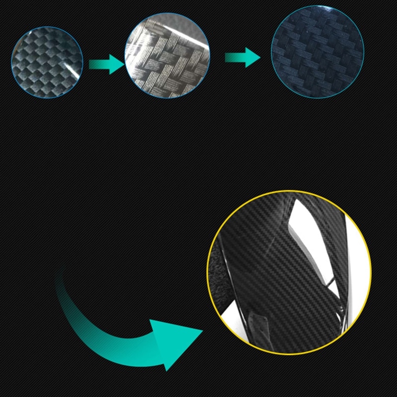 Voor Subaru Forester Xv Auto Dashboard Instrument Screen Cover Trim Frame Abs Carbon Fiber graan