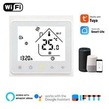 WiFi Smart Temperature Controller Thermostat for Water/Underfloor Heating Electric Cauldrons for Alexa Google Home Smart Home