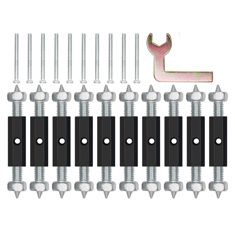 10 pièces 118/86 Type interrupteur prise Cassette vis tige de Support montage mural boîte de commutation Kit de réparation interne entretoises de cachette outils de réparation