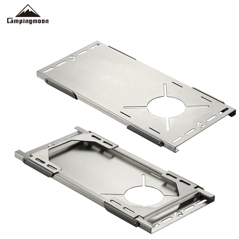 Campingmoon SOTO Stove Table Windproof SOLO Picnic Folding SUS Table Heat Resistant