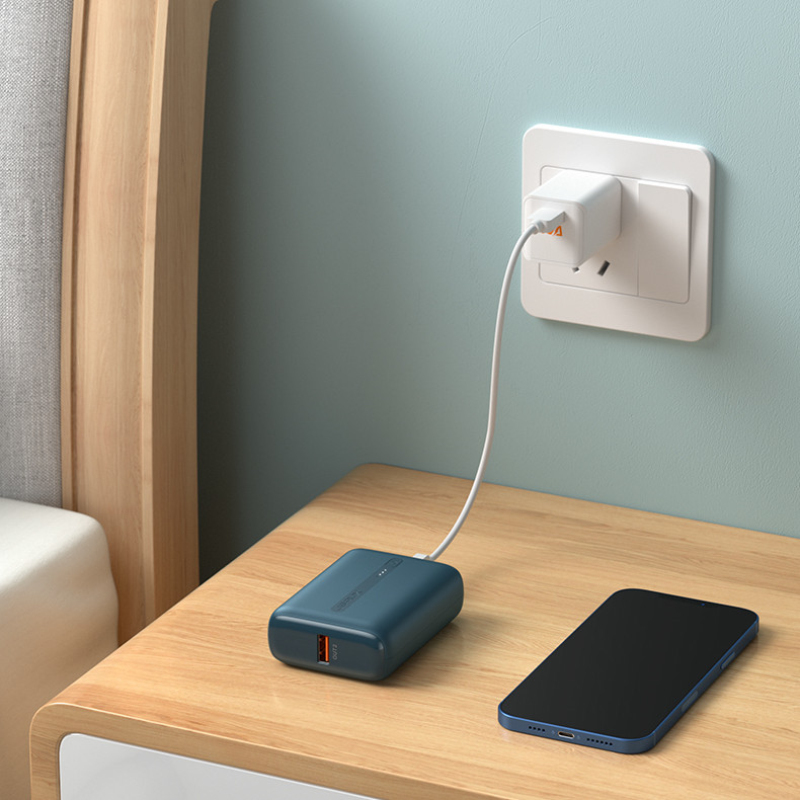 Jsaux – chargeur Supermini 22.5W 10,000mAh PD, charge rapide, batterie externe Mobile