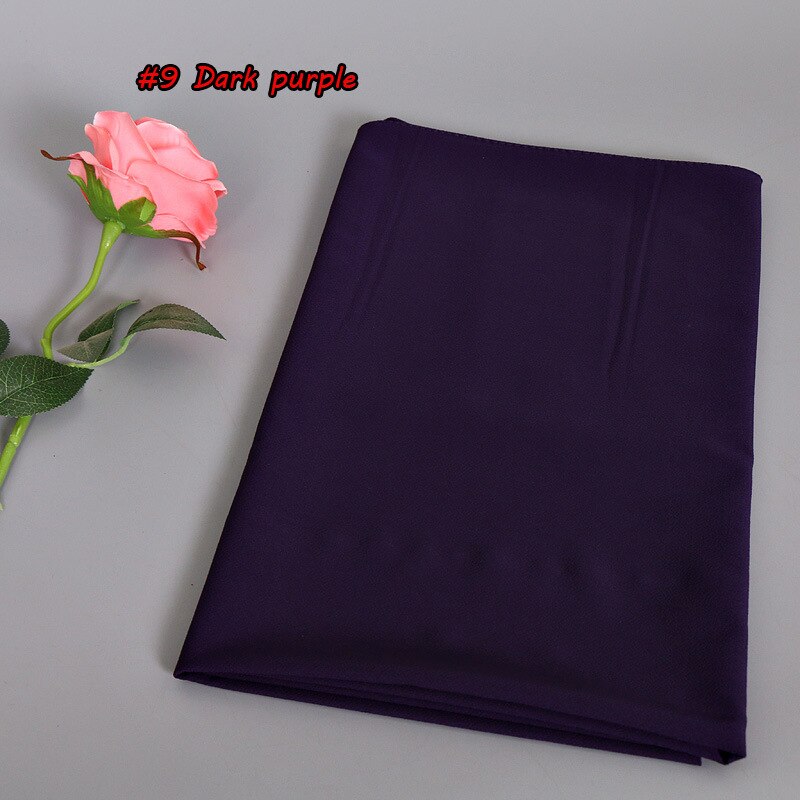 Muslimska kvinnor tjejer hijab bubbla tjock chiffong hijab sjalar wrap muslim tung bubbel chiffong enkla halsdukar/scarf 180*75cm
