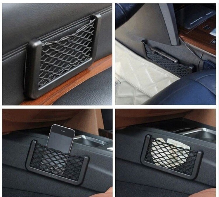 Auto Organizer Opbergtas Telefoon Houder Voor Mercedes Benz W212 C180 E63 C300 E250 C E Glk Glc Gle Amg x204 W205 W203 W204