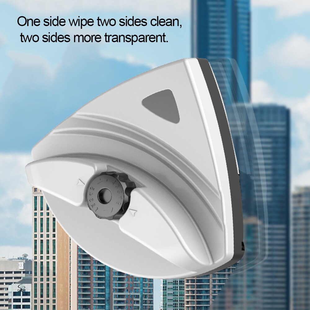 Limpiador de ventana magnética de doble cara, limpiador de vidrio para hogar y oficina, limpiador de ventanas de edificios altos, cepillo de limpieza de superficies, 3-8mm/5-24mm