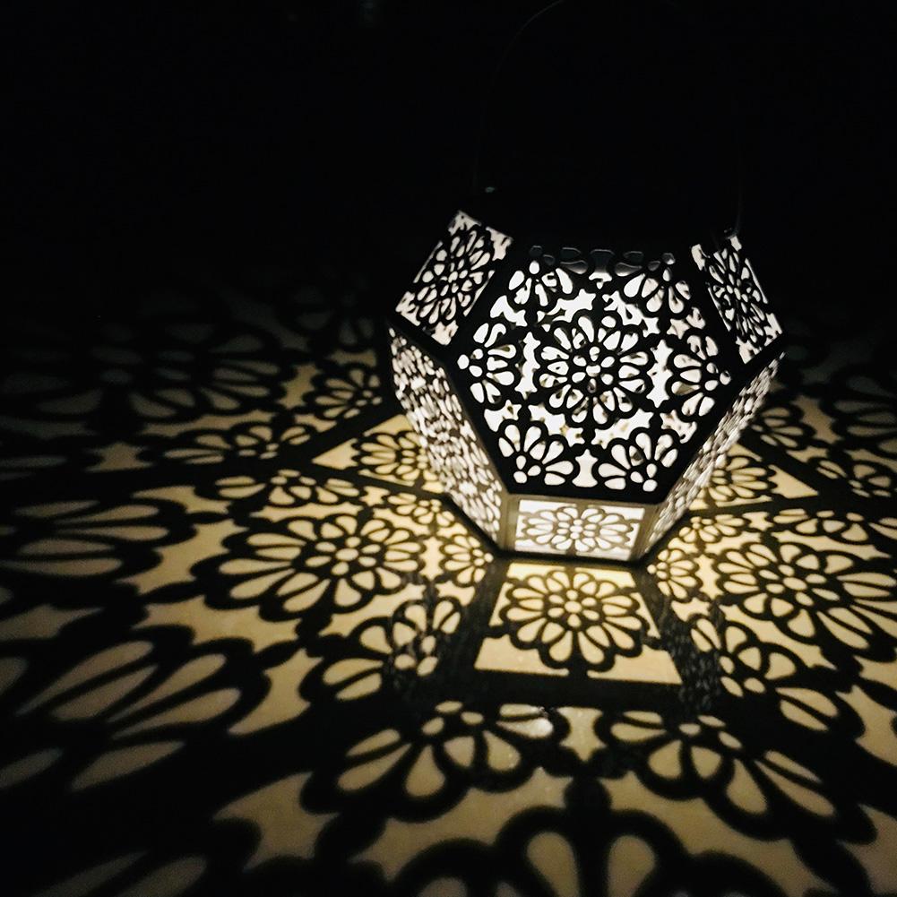 Buitenverlichting op zonne-energie, waterdichte led-hanglamp voor buiten, waterdichte straatlantaarn op zonne-energie, sensor voor buitenhuis