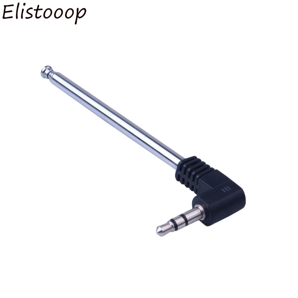 3.5mm FM Radio Antenna FM Radio Receiver Antenna Stainless Steel Antenna for Fm Radio Car Mobile Cell 8.8 inch