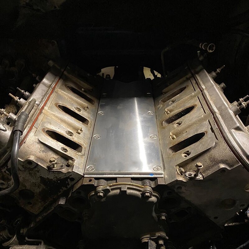 Valley Pan Cover Plate Low Profile for LS Gen III LS1 LM7 LR4 LQ4 LS6 L59 LQ9 Dress Up Engine Cover 551629