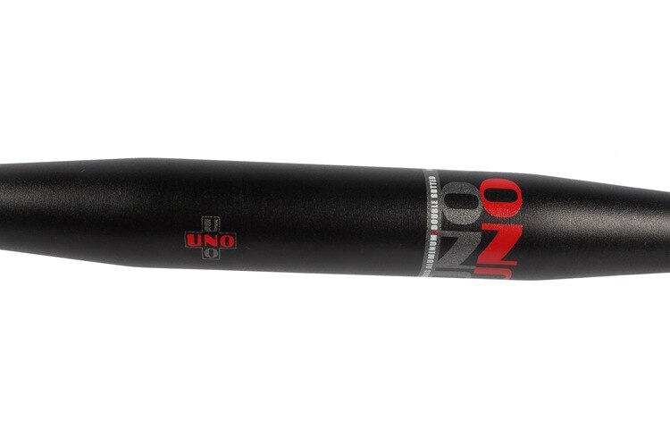 UNO CR12 Aluminium Alloy Road Bicycle Handlebar Matte Bar Red/White Logo 25.4/31.8*380/400/420/440mm Bike Parts